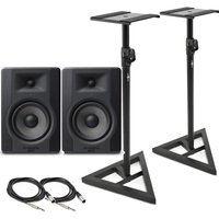 M-Audio BX5-D3 Monitor Pair with Stands & Cables