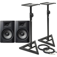 M-Audio BX8-D3 Studio Monitor Pair with Stands and Cables