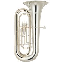 Yamaha YBB201S Student Model Bb Tuba Silver Plated