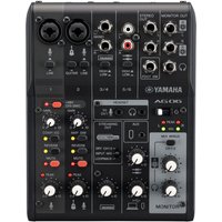 Yamaha AG06 MK2 6 Channel Mixer with USB Interface Black