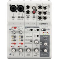 Read more about the article Yamaha AG06 MK2 6 Channel Mixer with USB Interface White