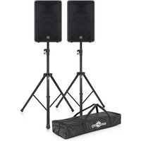 Yamaha CBR15 15 Passive PA Speaker Pair with Stands