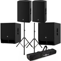 Yamaha DZR12 12 Active PA Speaker and DXS15-XLF 15