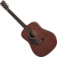 Martin D-10E Electro Acoustic Left Handed Sapele w/ Fishman MX-T