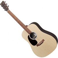 Martin D-X2E Left Handed Hand Rubbed Natural