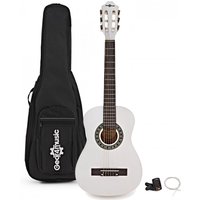 Read more about the article Junior 1/2 Classical Guitar Pack White by Gear4music