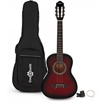 Read more about the article 3/4 Classical Guitar Pack Redburst by Gear4music