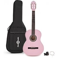 Classical Guitar Pack Pink by Gear4music