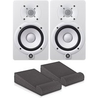Read more about the article Yamaha HS5 Active Studio Monitors (White) with Isolation Pads Pair