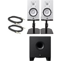Read more about the article Yamaha HS7 Complete Studio Bundle White with HS8S Subwoofer