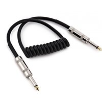 Essentials Jack Coiled Instrument Cable 1m