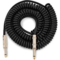 Coiled Jack Instrument Cable 6m