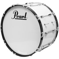 Pearl Competitor 24 x 14 Marching Bass Drum Pure White