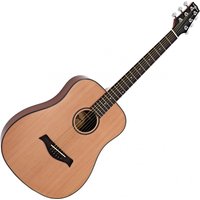 3/4 Dreadnought Acoustic Travel Guitar by Gear4music