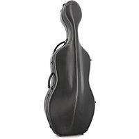 Fibreglass Cello Case by Gear4music Black