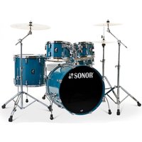 Sonor AQ1 22 5pc Drum Kit w/Hardware Caribbean Blue