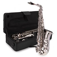 Alto Saxophone by Gear4music Nickel