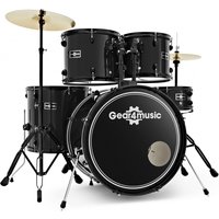 Read more about the article BDK-1 Full Size Starter Drum Kit by Gear4music Black
