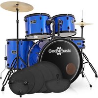 Read more about the article BDK-1 Full Size Starter Drum Kit + Practice Pack Blue