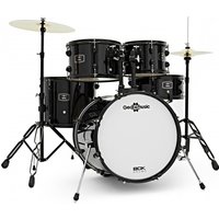 BDK-18 Jazz Drum Kit by Gear4music Black