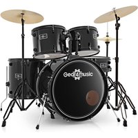 BDK-1plus Full Size Starter Drum Kit by Gear4musicBlack
