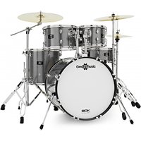 Read more about the article BDK-20 Expanded Fusion Drum Kit by Gear4music Silver Sparkle