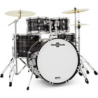 Read more about the article BDK-22 Expanded Rock Drum Kit by Gear4music Black Oyster