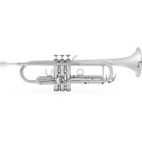 Besson BE110 New Standard Bb Trumpet Silver Plated - Nearly New