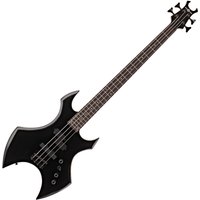 Harlem X Bass Guitar by Gear4music Black