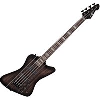 Read more about the article Harlem Z Bass Guitar by Gear4music Trans Black
