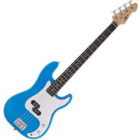 LA Bass Guitar by Gear4music Blue