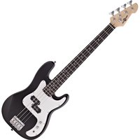 3/4 LA Bass Guitar by Gear4music Black