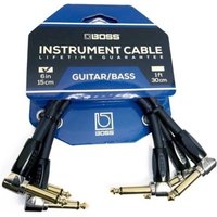 Read more about the article Boss 6″ / 15cm Patch Cable 3 Pack