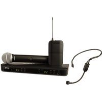 Shure BLX1288/P31-K3E Dual Headset and Handheld Wireless Mic System