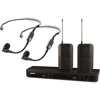 Shure BLX188E/SM35-S8 Dual Wireless Headset System with 2 x SM35