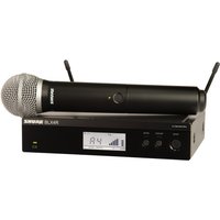 Shure BLX24R/PG58-K3E Rack Mount Wireless Microphone System