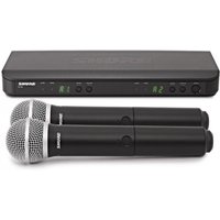 Shure BLX288/PG58-H8E Dual Wireless Handheld System with 2 x PG58