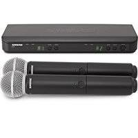 Shure BLX288/SM58-H8E Dual Wireless Handheld System with 2 x SM58