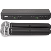 Shure BLX288/SM58-S8 Dual Handheld Wireless Microphone System