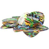 Boss Celluloid Pick Heavy 12 Pack Abalone