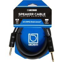 Boss 3ft / 1m Speaker Cable 14GA / 2x2.1mm2