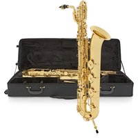 Rosedale Baritone Saxophone by Gear4music Gold