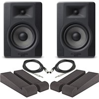 M-Audio BX5-D3 Pair with Iso Pads & Cables