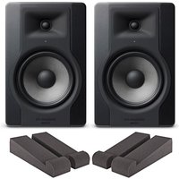 M-Audio BX8-D3 Pair with Iso Pads