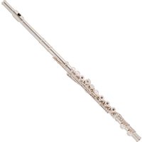 Yamaha YFL372 Student Model Flute Silver Head Open Hole