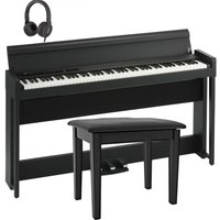 Korg C1 Air Digital Piano Package Black Wood Grain