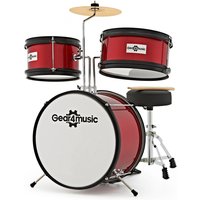 Read more about the article Childrens Drum Kit by Gear4music Red