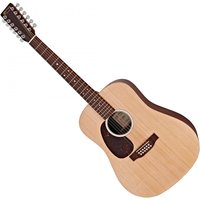 Martin D-X2E Left Handed 12-String Spruce Top & Mahogany Sides