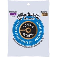 Read more about the article Martin SP Phosphor Bronze Acoustic Strings Custom Light 11-52 3 Pk