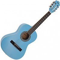 Junior 1/2 Classical Guitar Blue by Gear4music